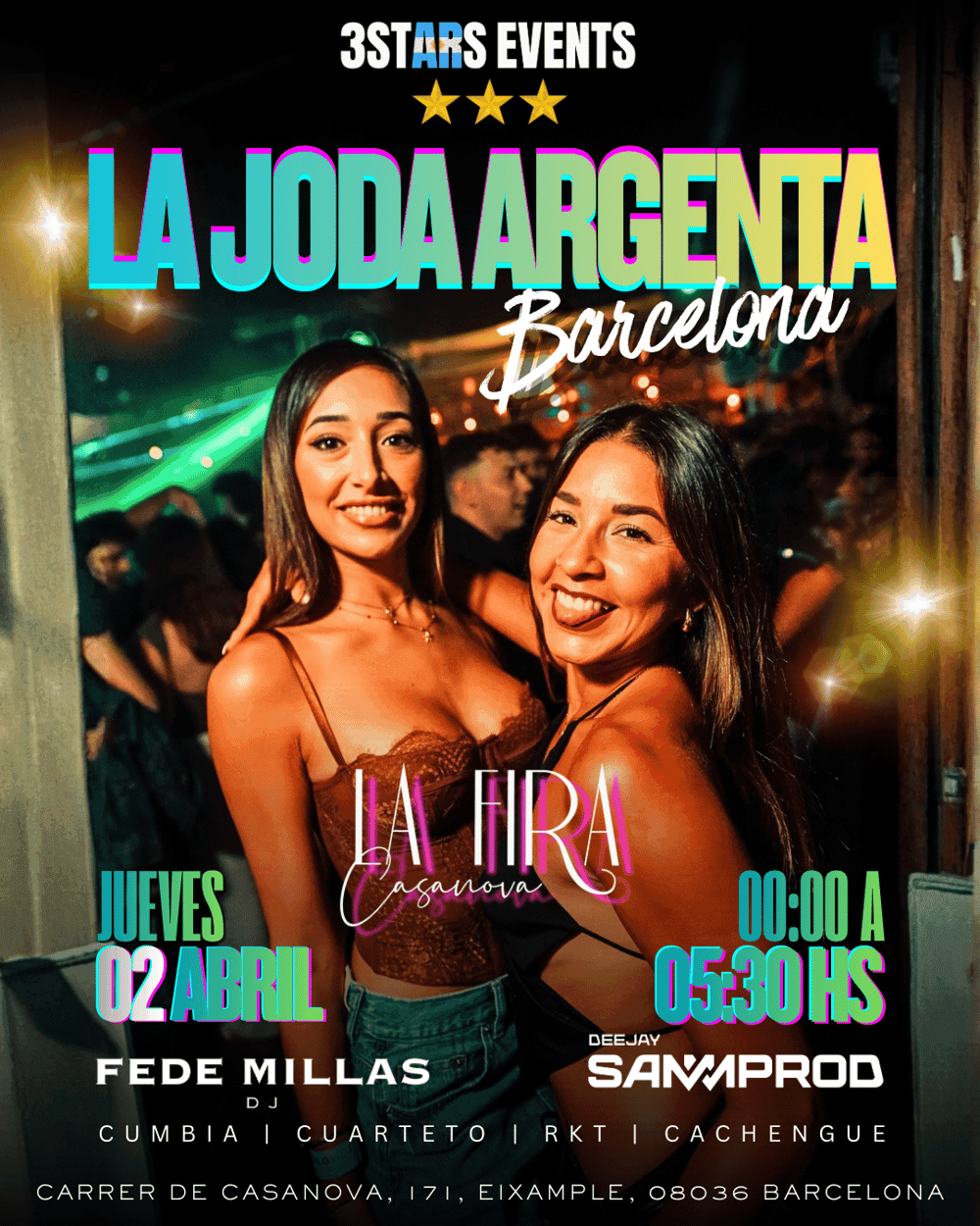 3star La Fira Casanova poster