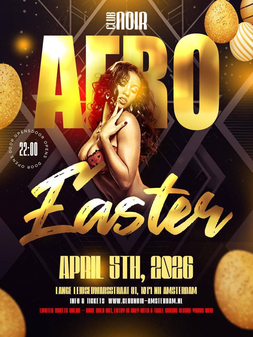 Afro Easter poster