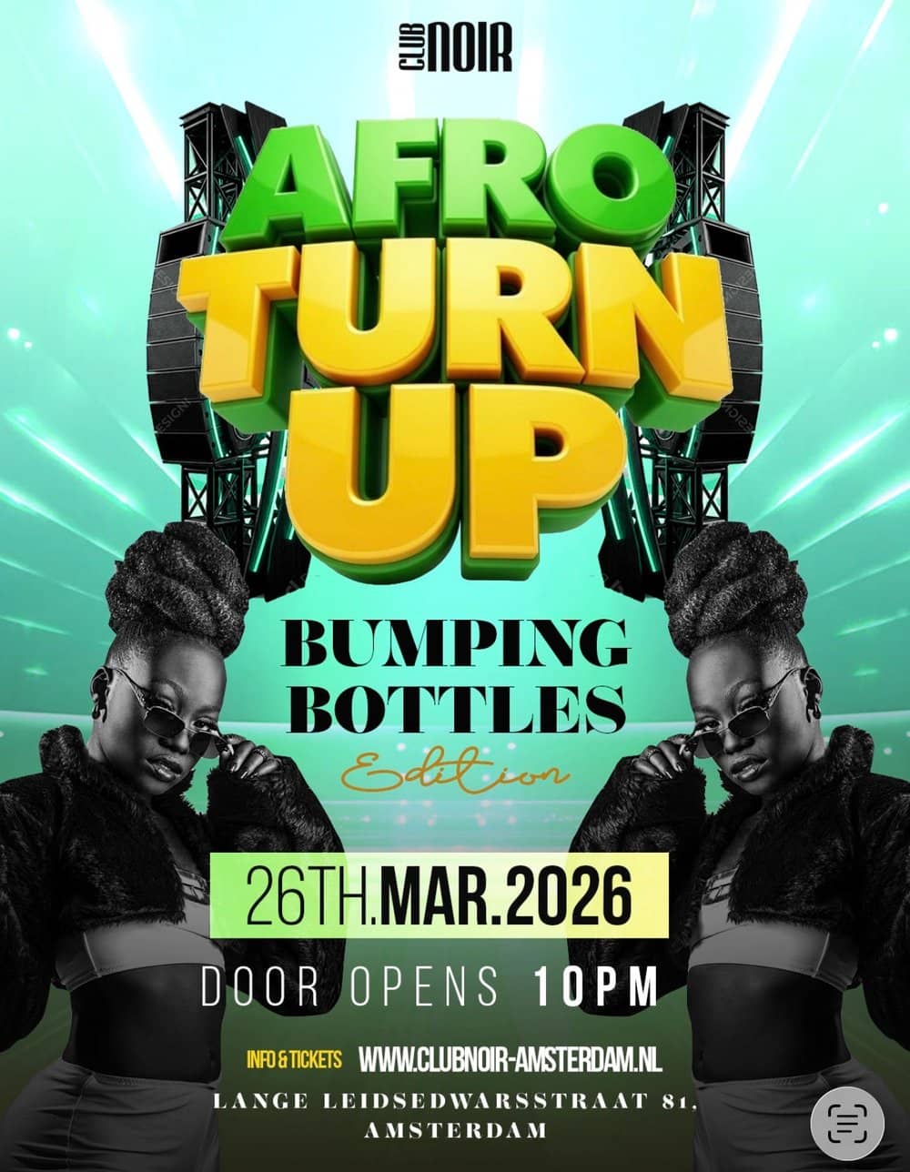 Afro Turn Up poster