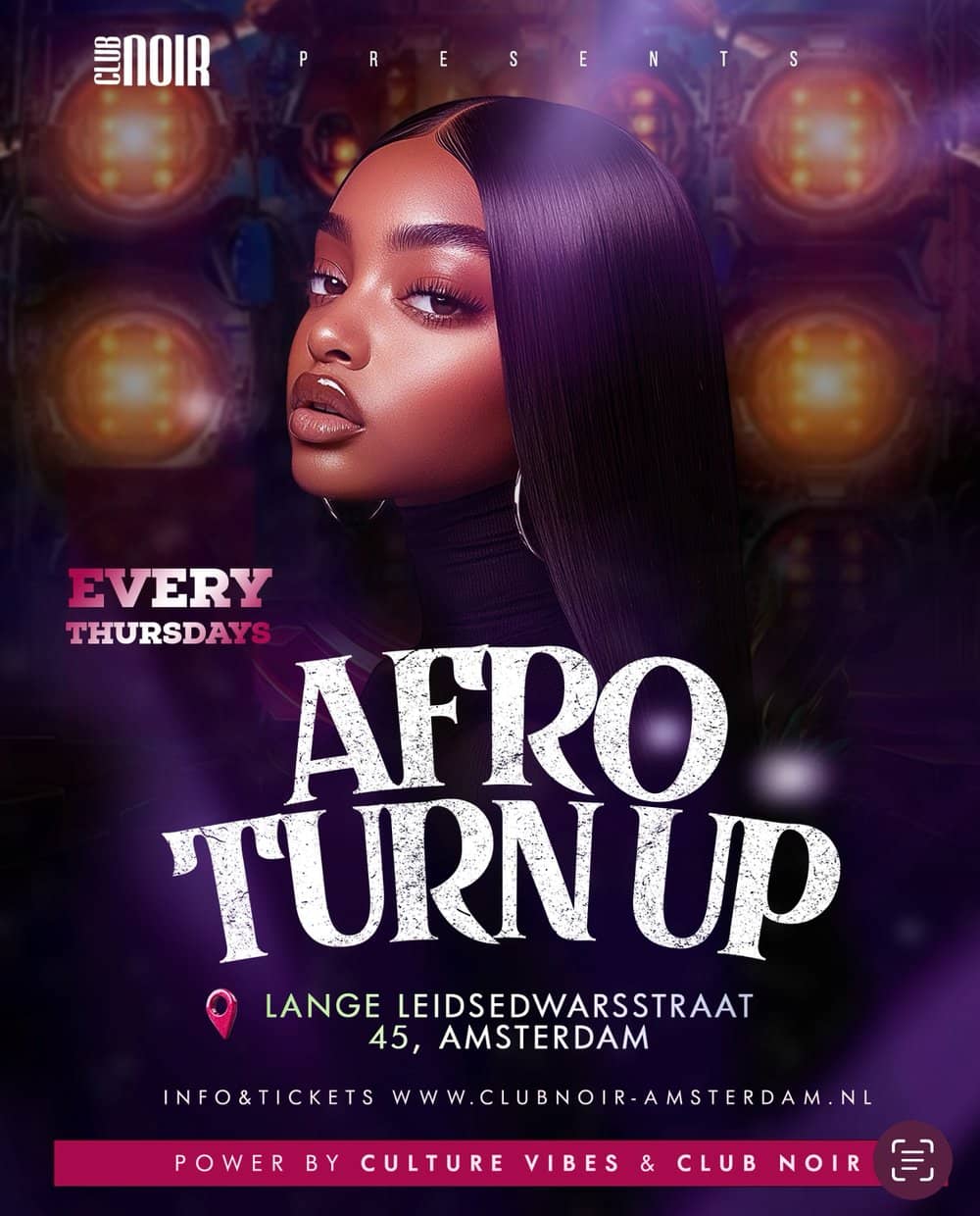 Afro Turn Up poster