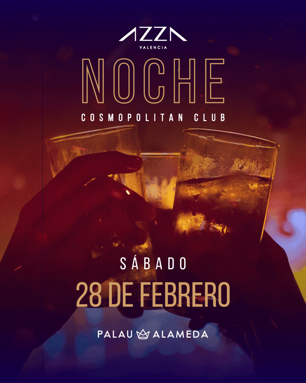 Azza Noches de Sábado poster