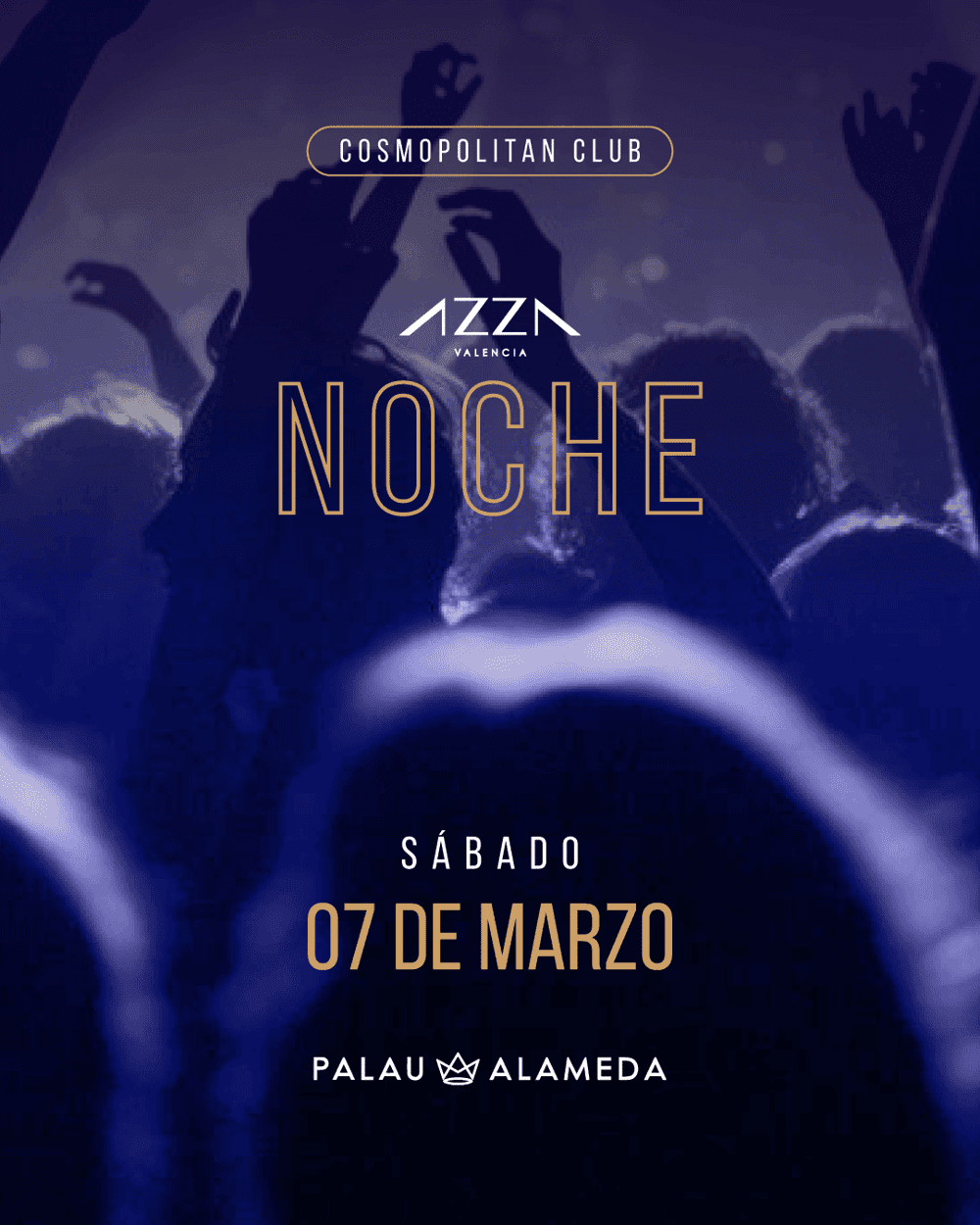 Azza Noches de Sábado poster
