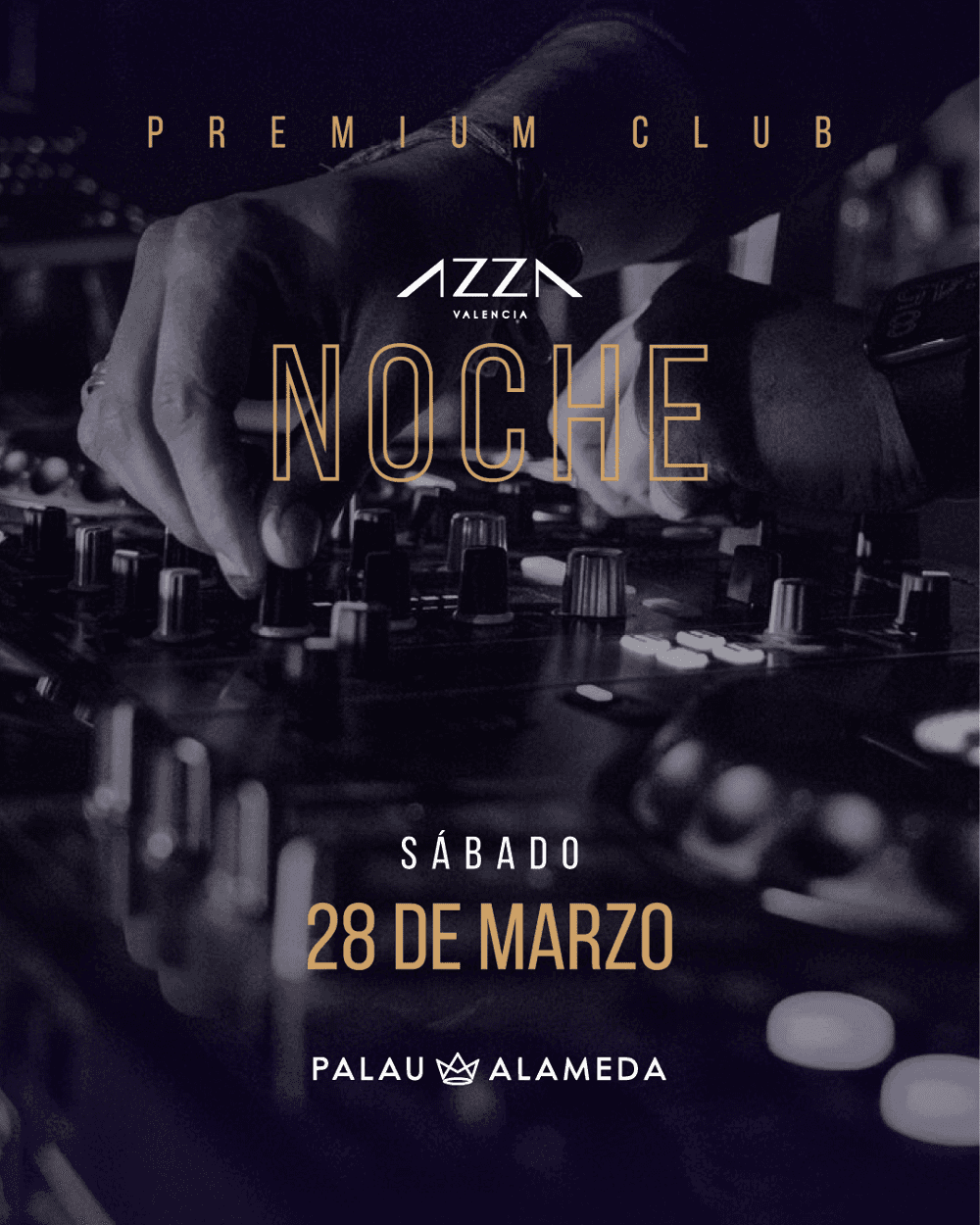 Azza Noches de Sábado poster