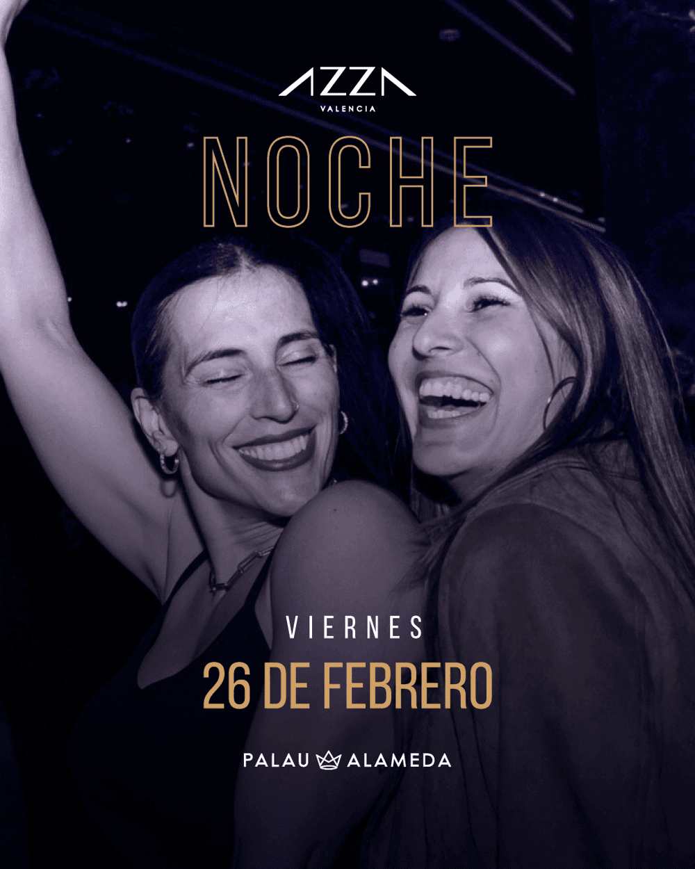 Azza Noches de Viernes poster