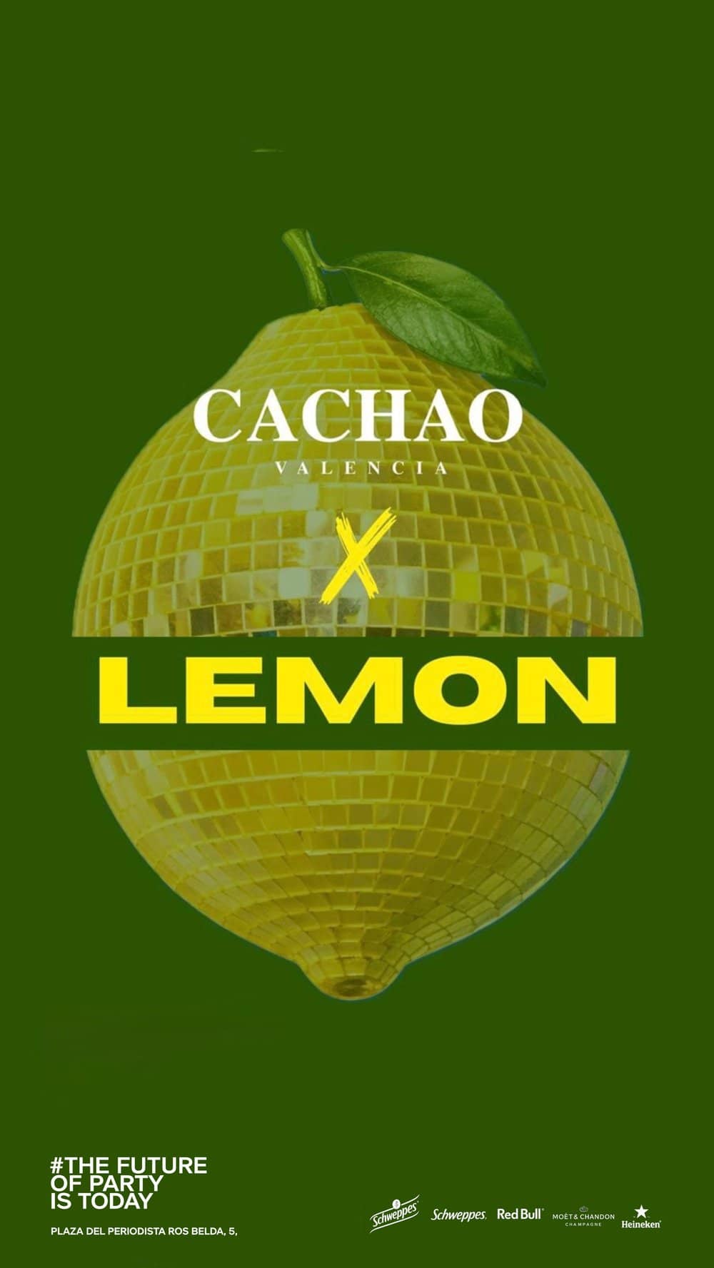 Cachao x Lemon poster