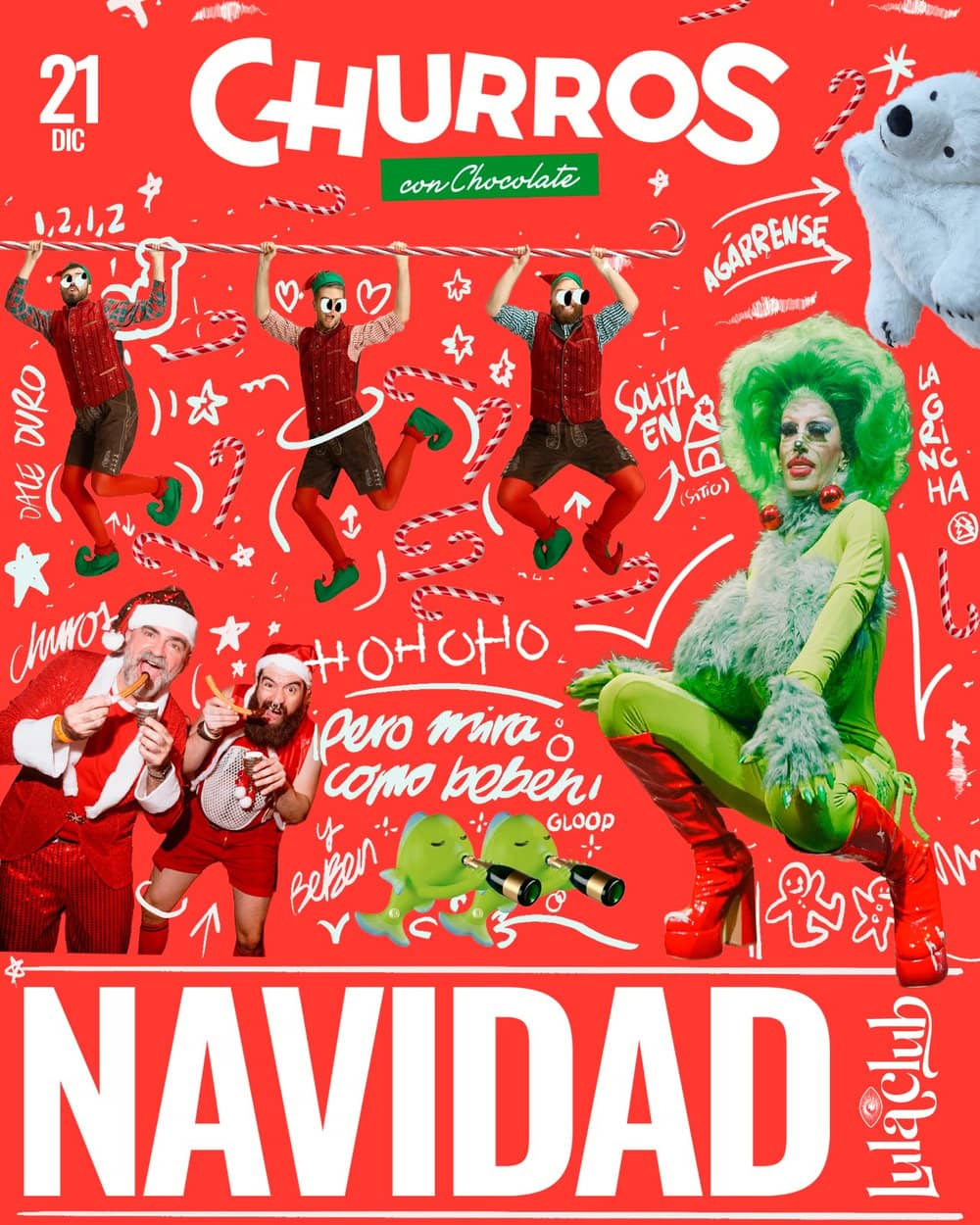 Churros Con Chocolate poster