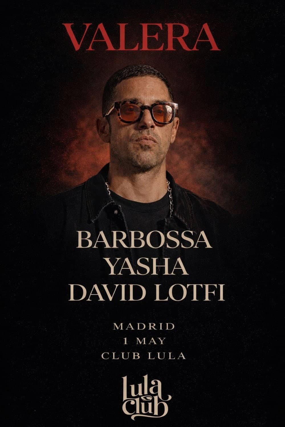 Valera pres. Barbossa poster