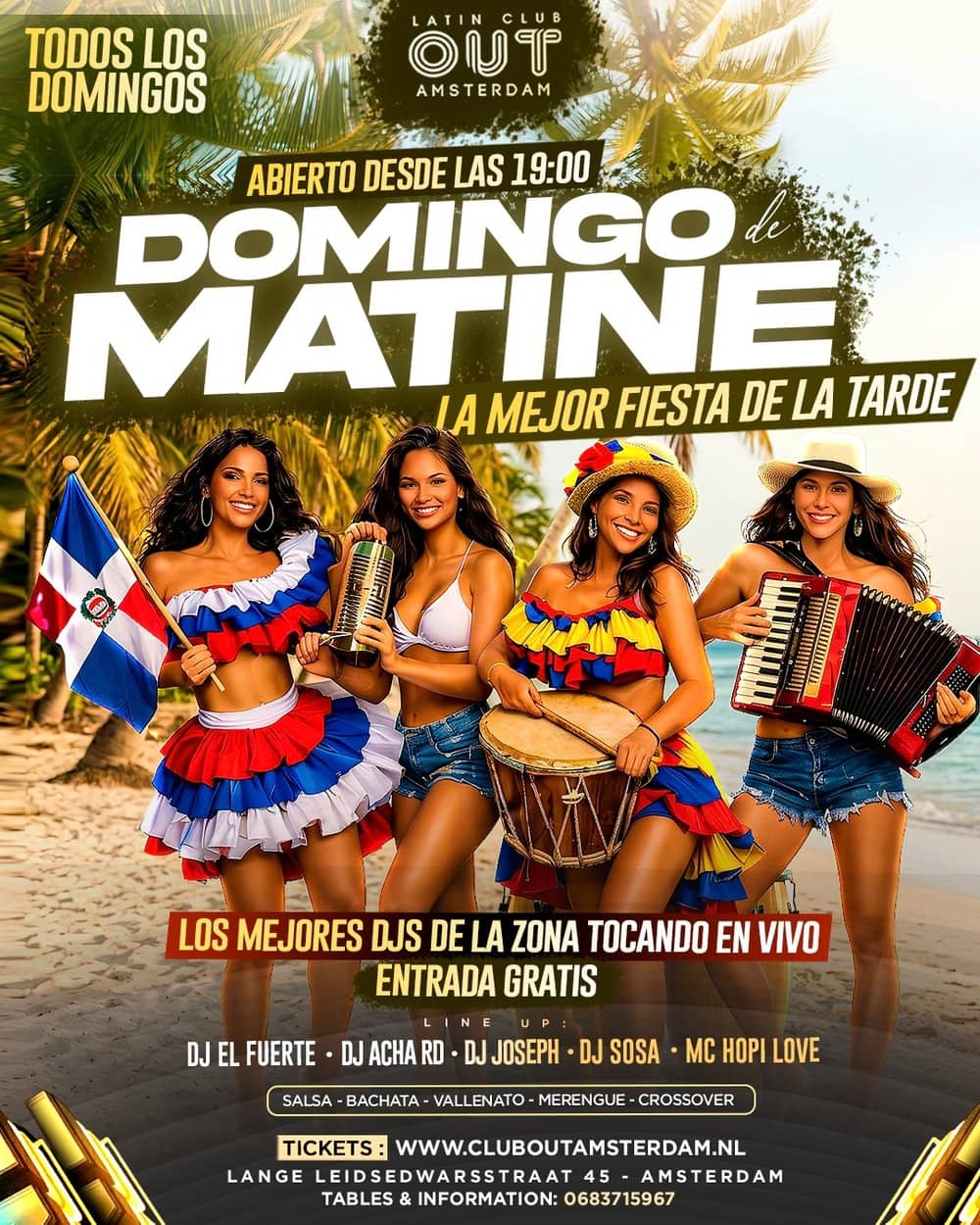 Domingo Matine open from 7 Pm poster