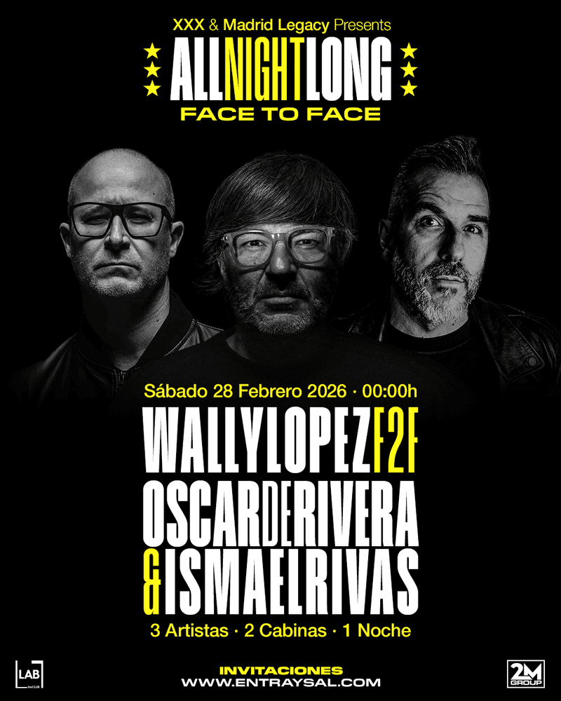 Face To Face All Night Long poster