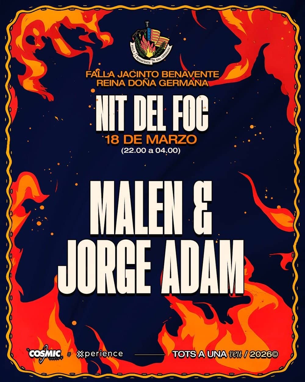 Falla - Nit Del Foc by Ya Tengo Plan poster