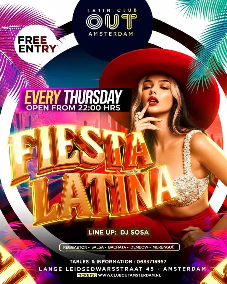 Fiesta Latina poster