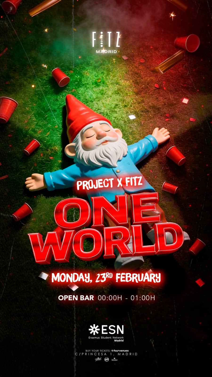 Fitz x One World by Esn poster