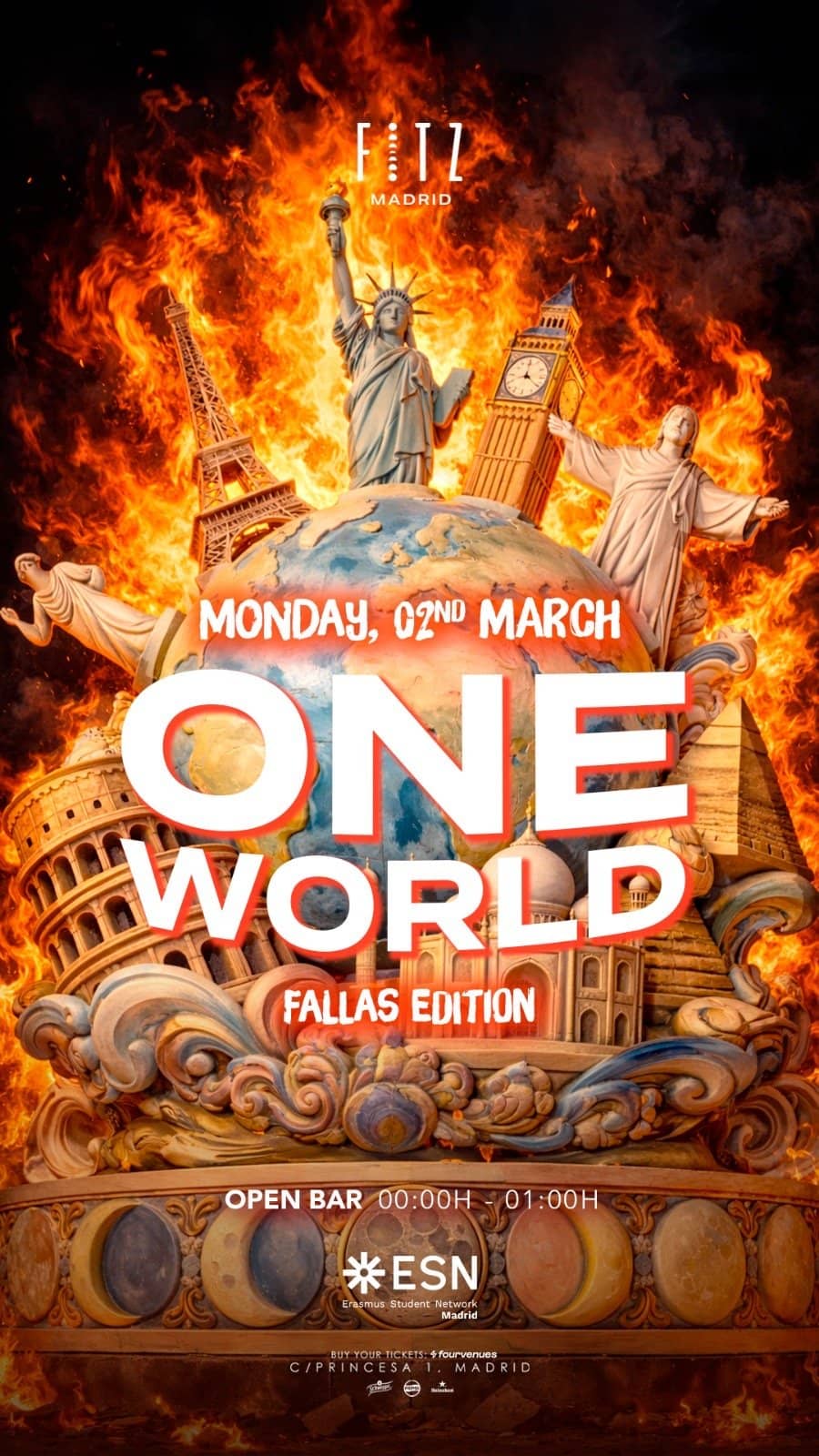 Fitz x One World by Esn poster