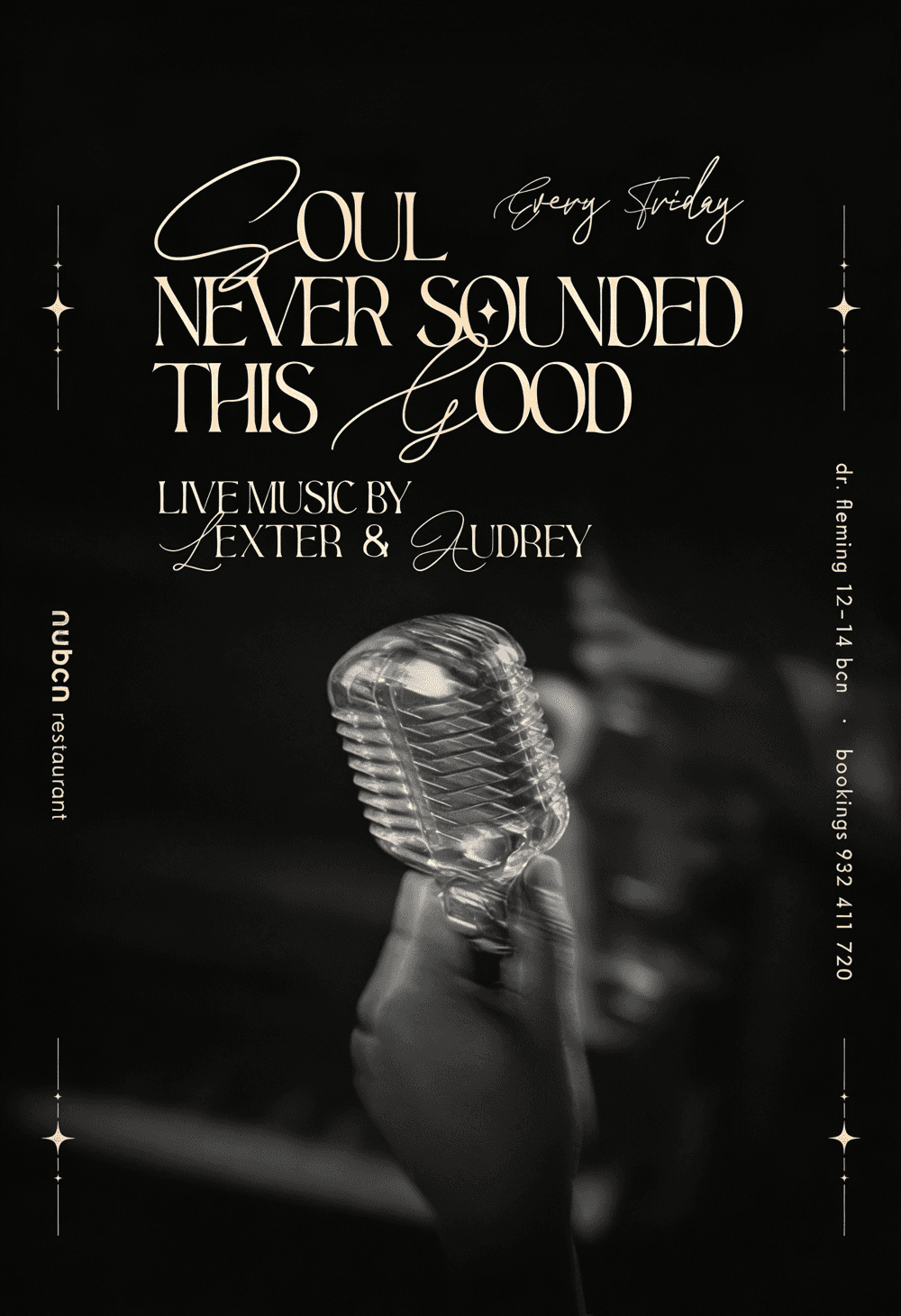 Friday Night- Live Music By Lexter & Audrey poster