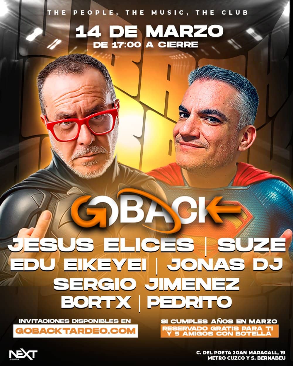 Goback tardeo poster