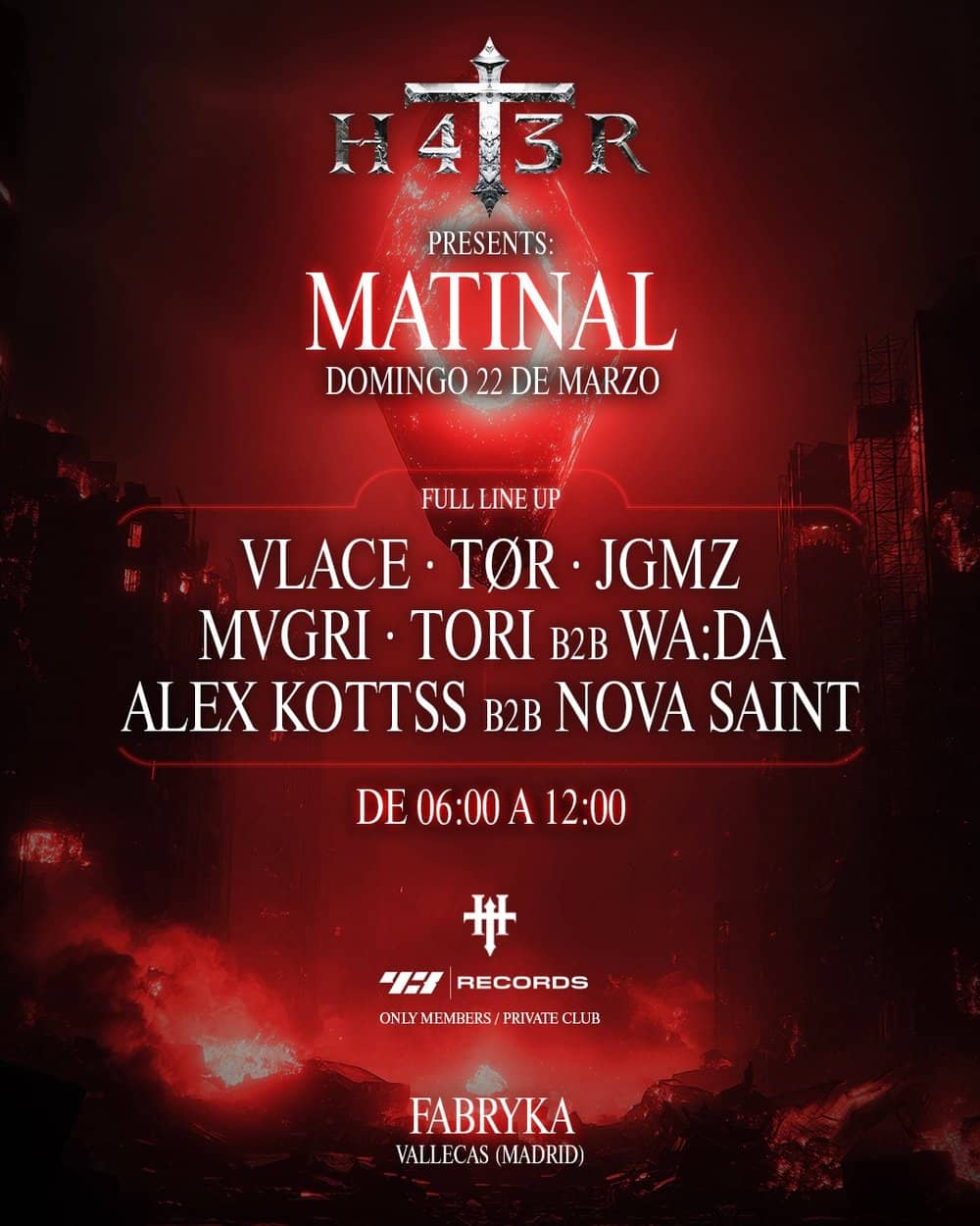 H4t3r presents poster