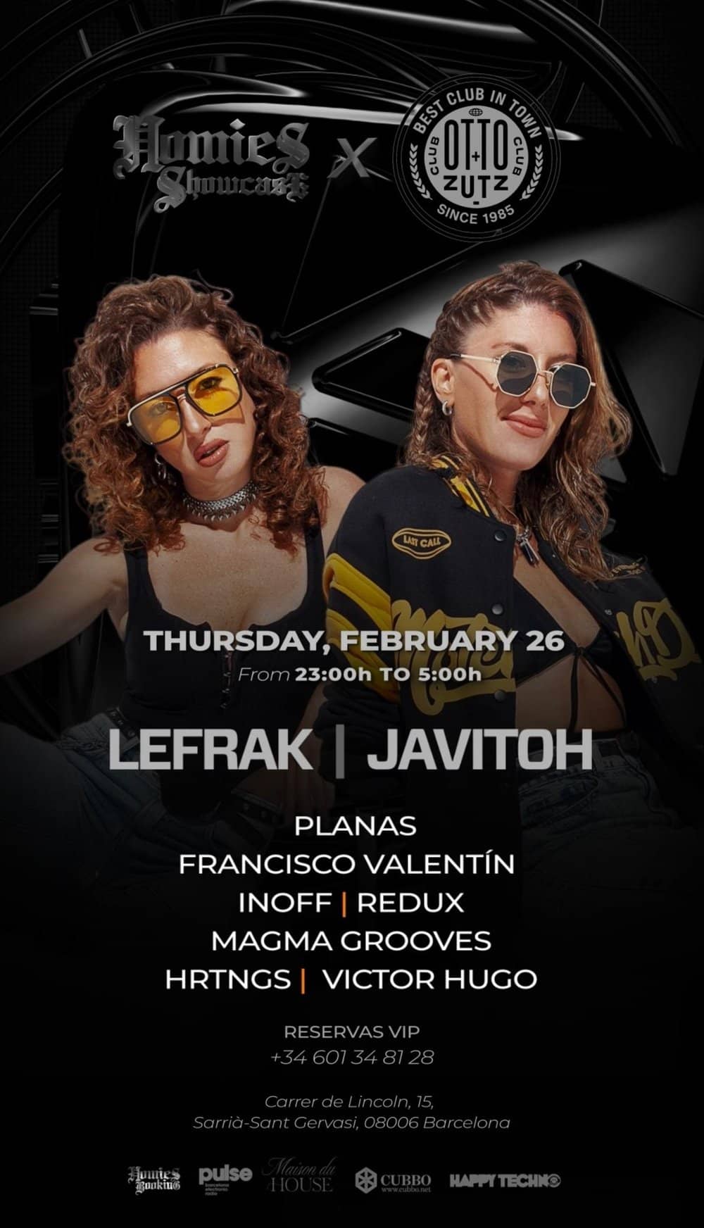 Homies Showcase X Otto poster