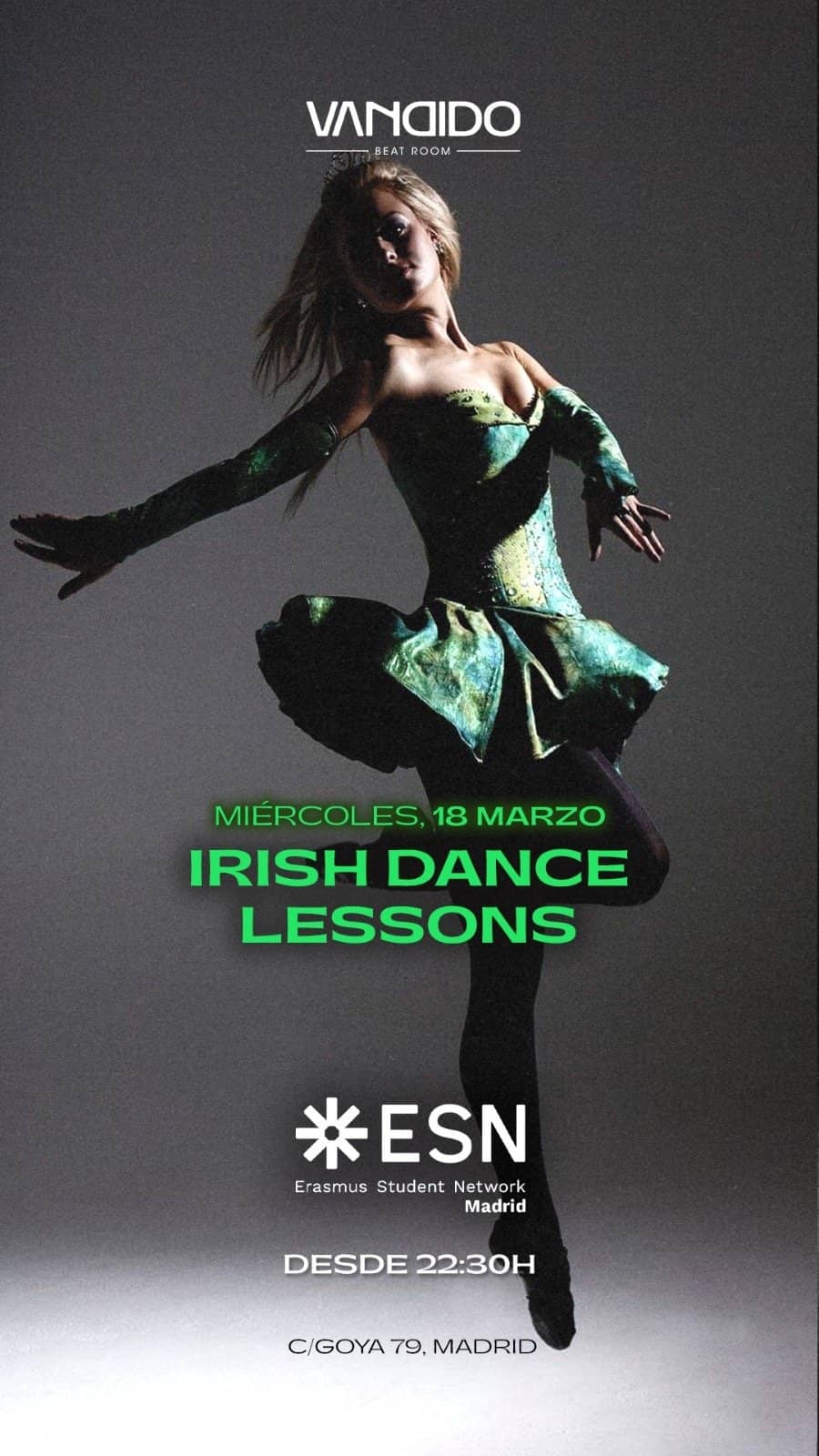 Irish Dance Class Vandido By Esn poster
