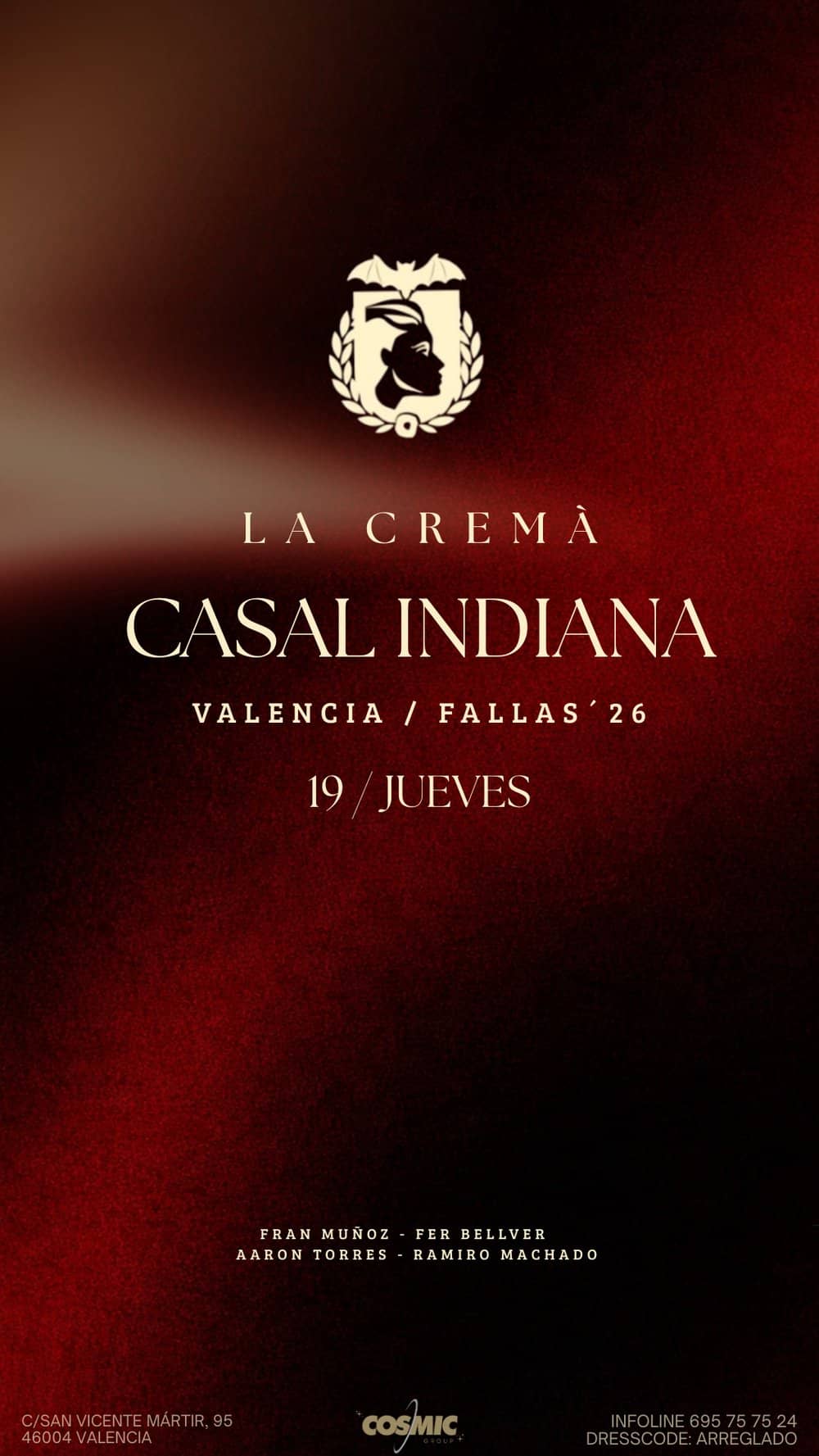 Staff Night Out - La Cremà De Indiana poster