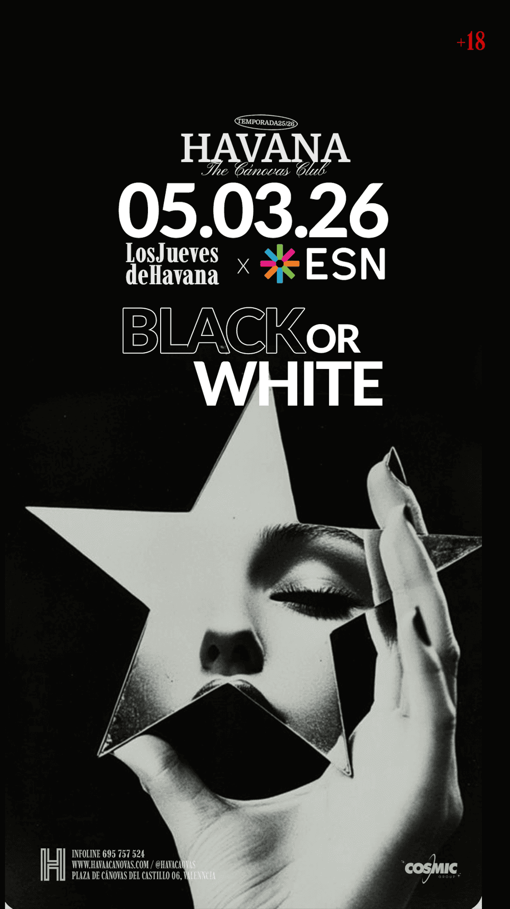 Los Jueves De Havana x Esn poster