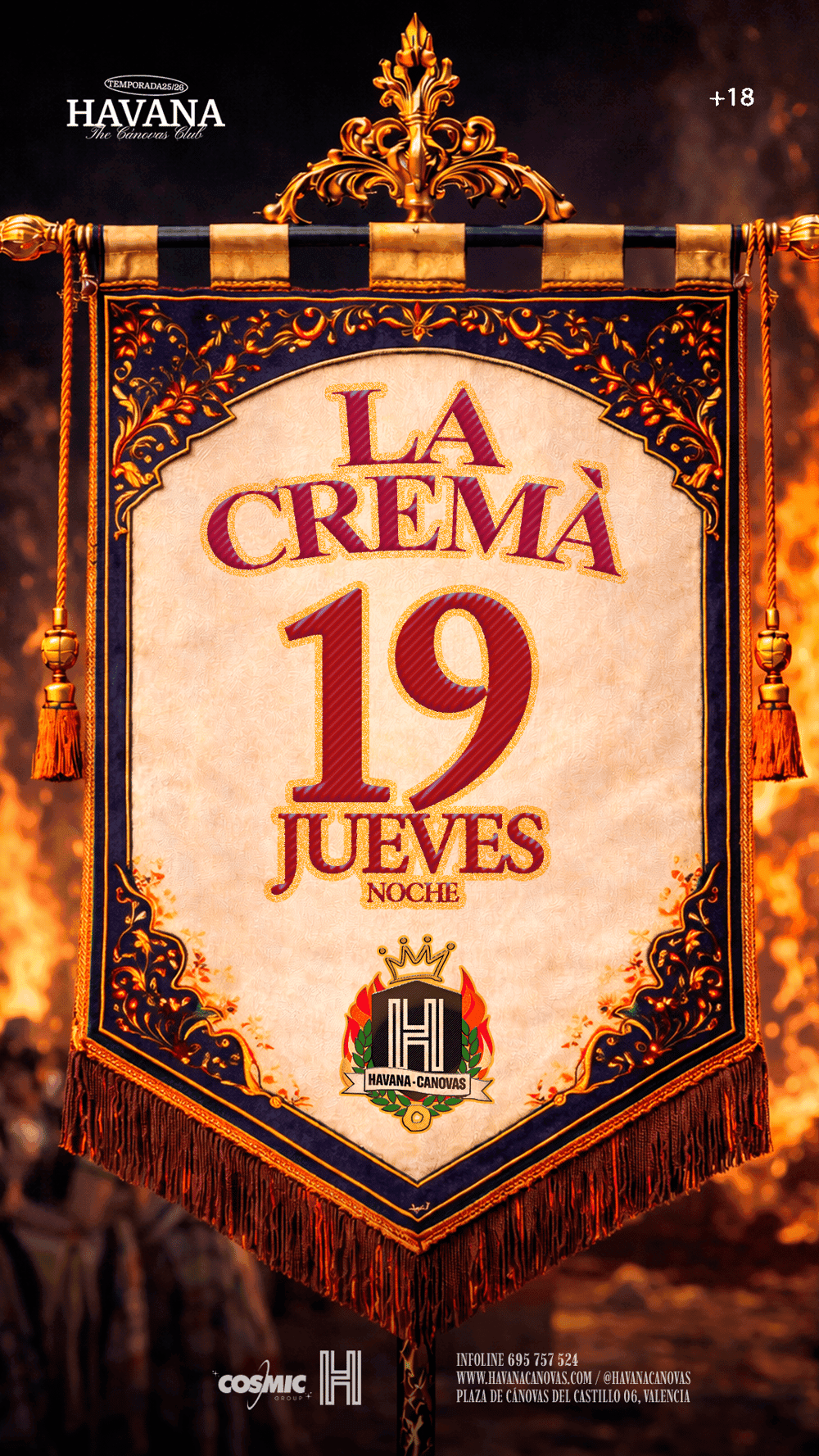 Los Jueves De Havana x Esn poster