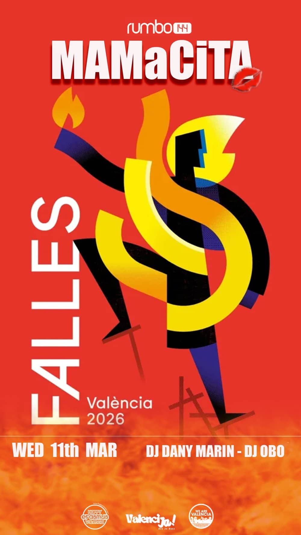 Miércoles Erasmus Party - Mamacita poster