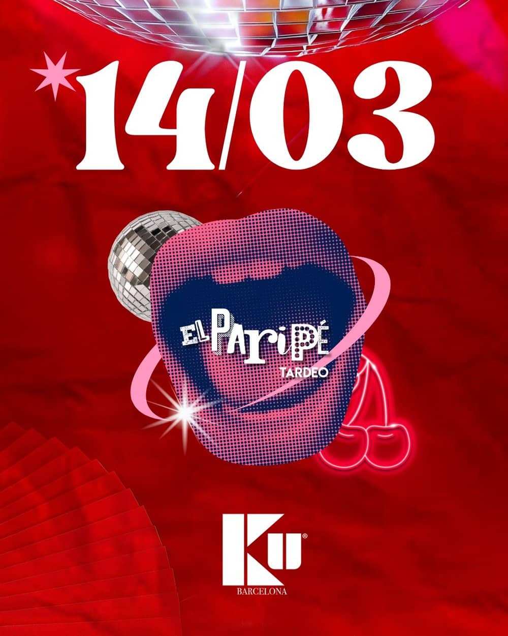 Paripé x Ku Barcelona 💃🏼 poster