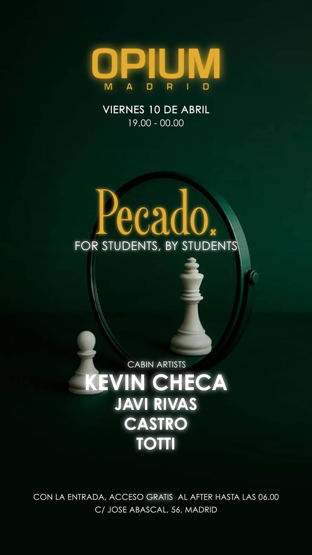 Pecado poster