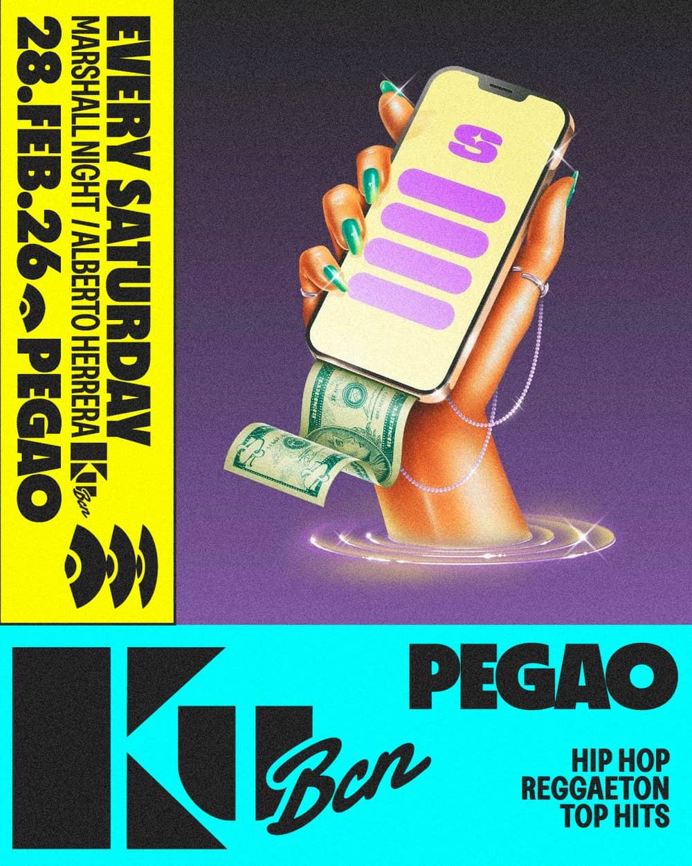 Pegao poster