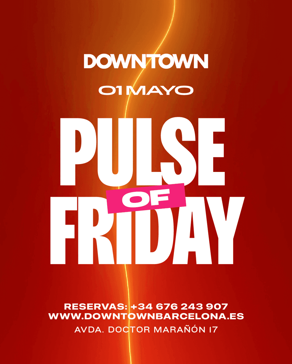 Pulse Of Friday - Downtown poster