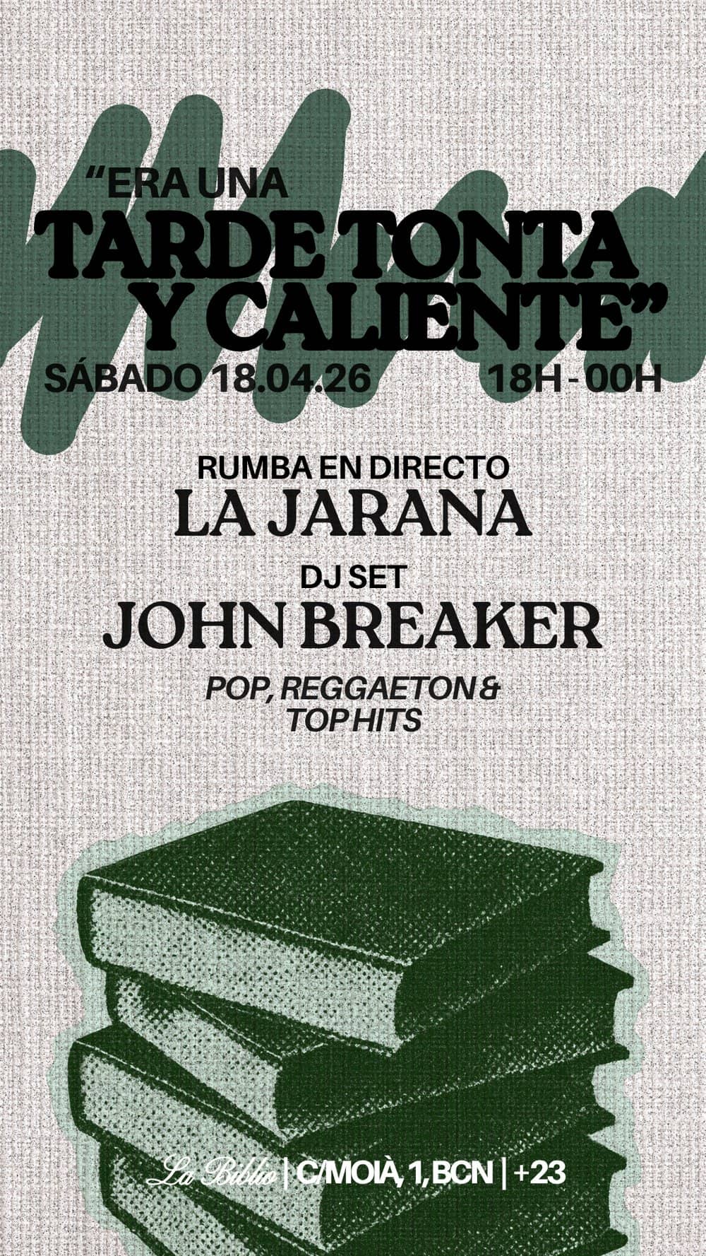 Sábado - Tardeo En La Biblio poster