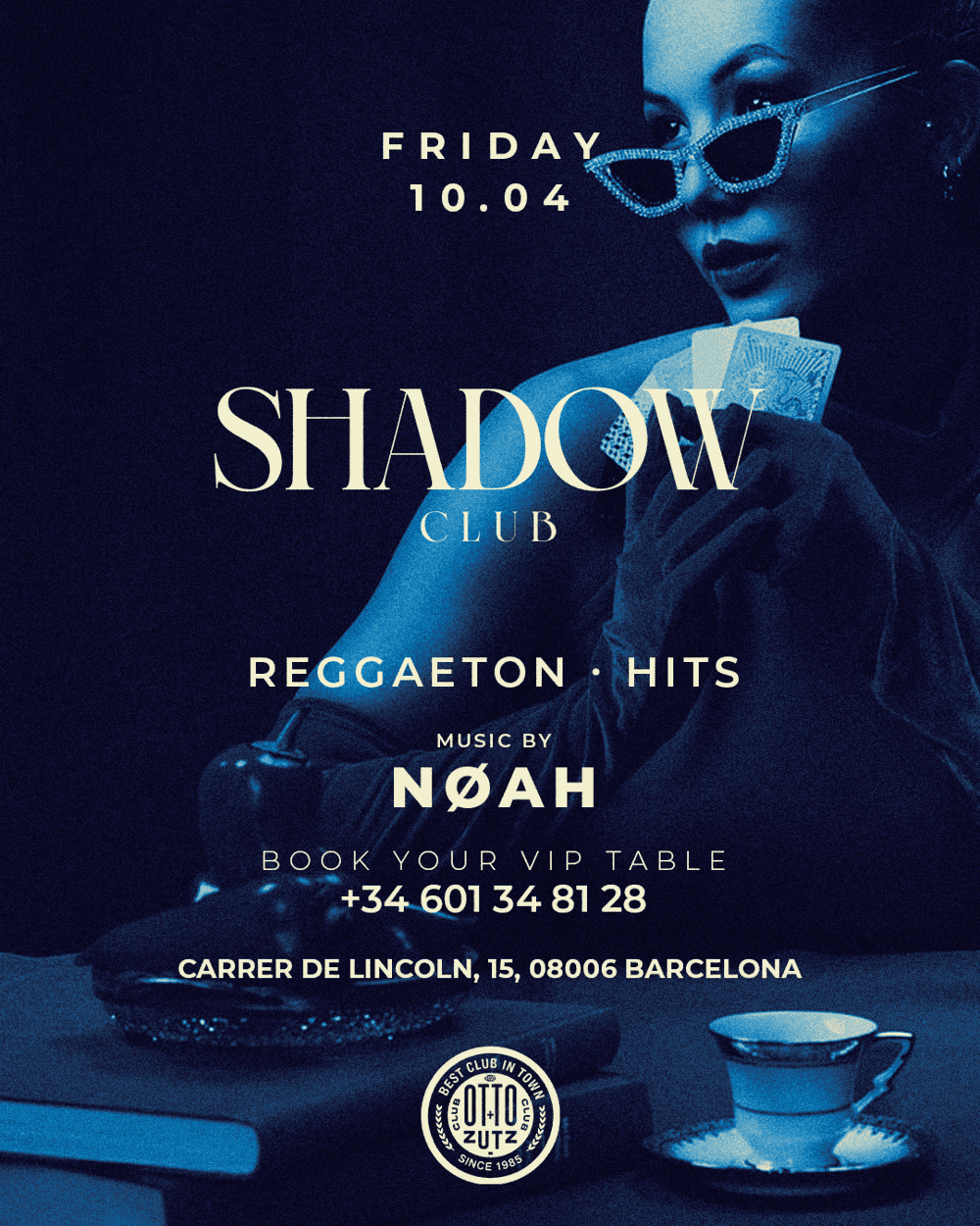 Shadow Club W Nøah poster