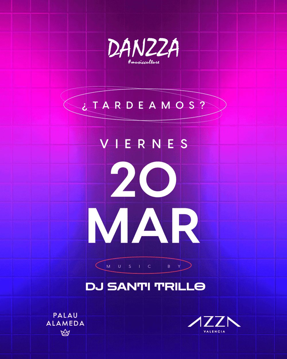 Tardeo Danzza Viernes ( Dj Santi Trillo ) poster