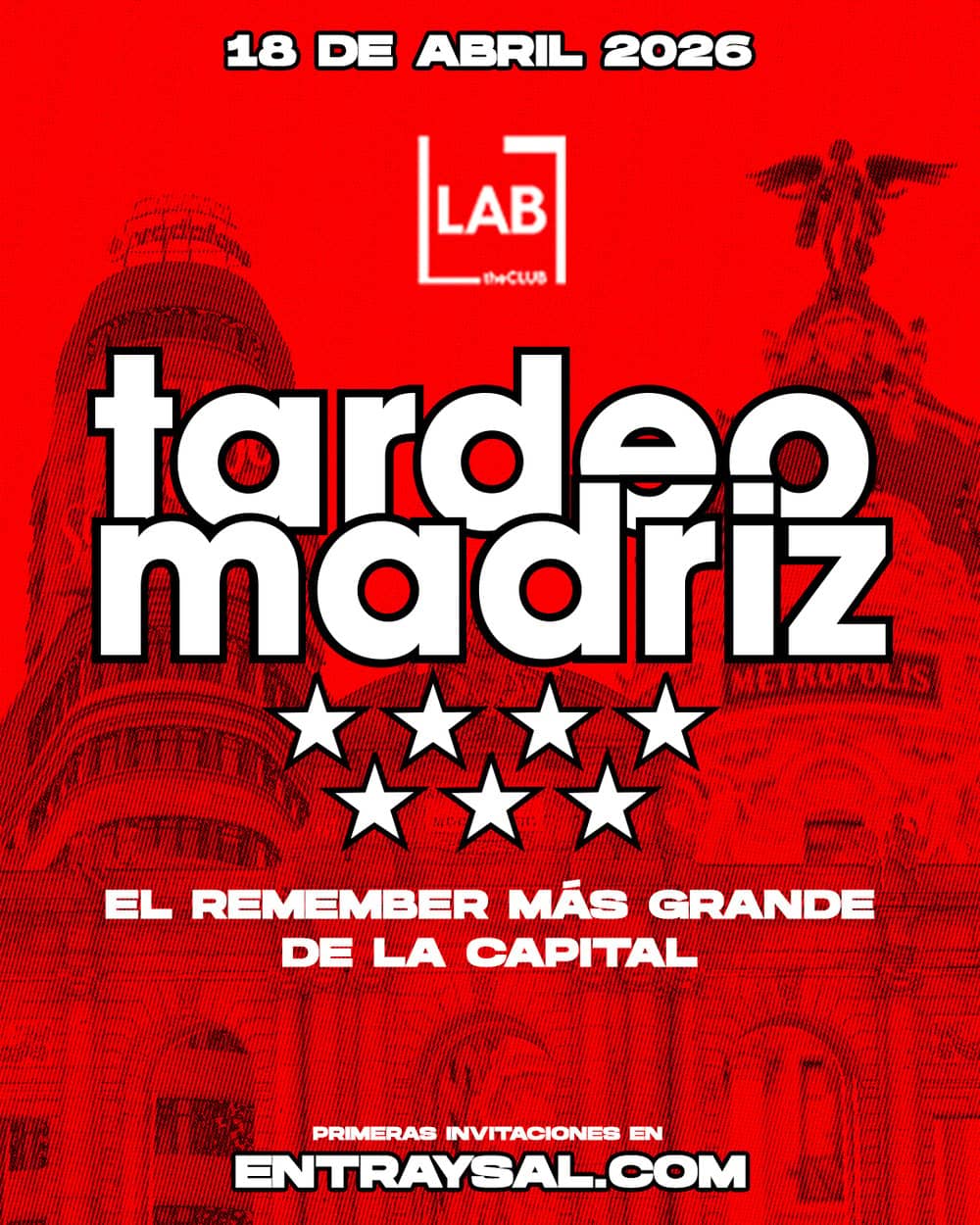 Tardeo Madriz poster