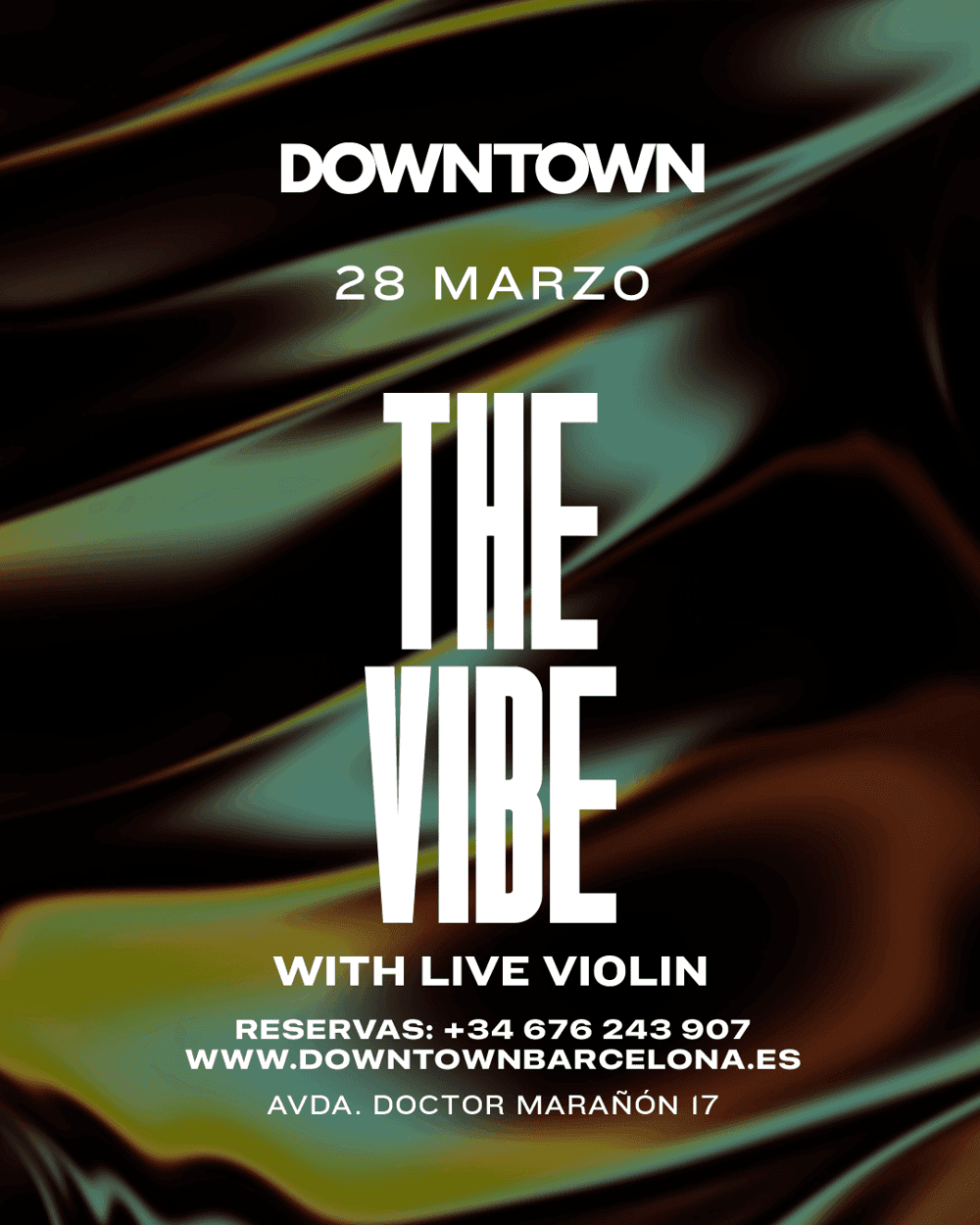 The Vibe Saturday - Downtown poster
