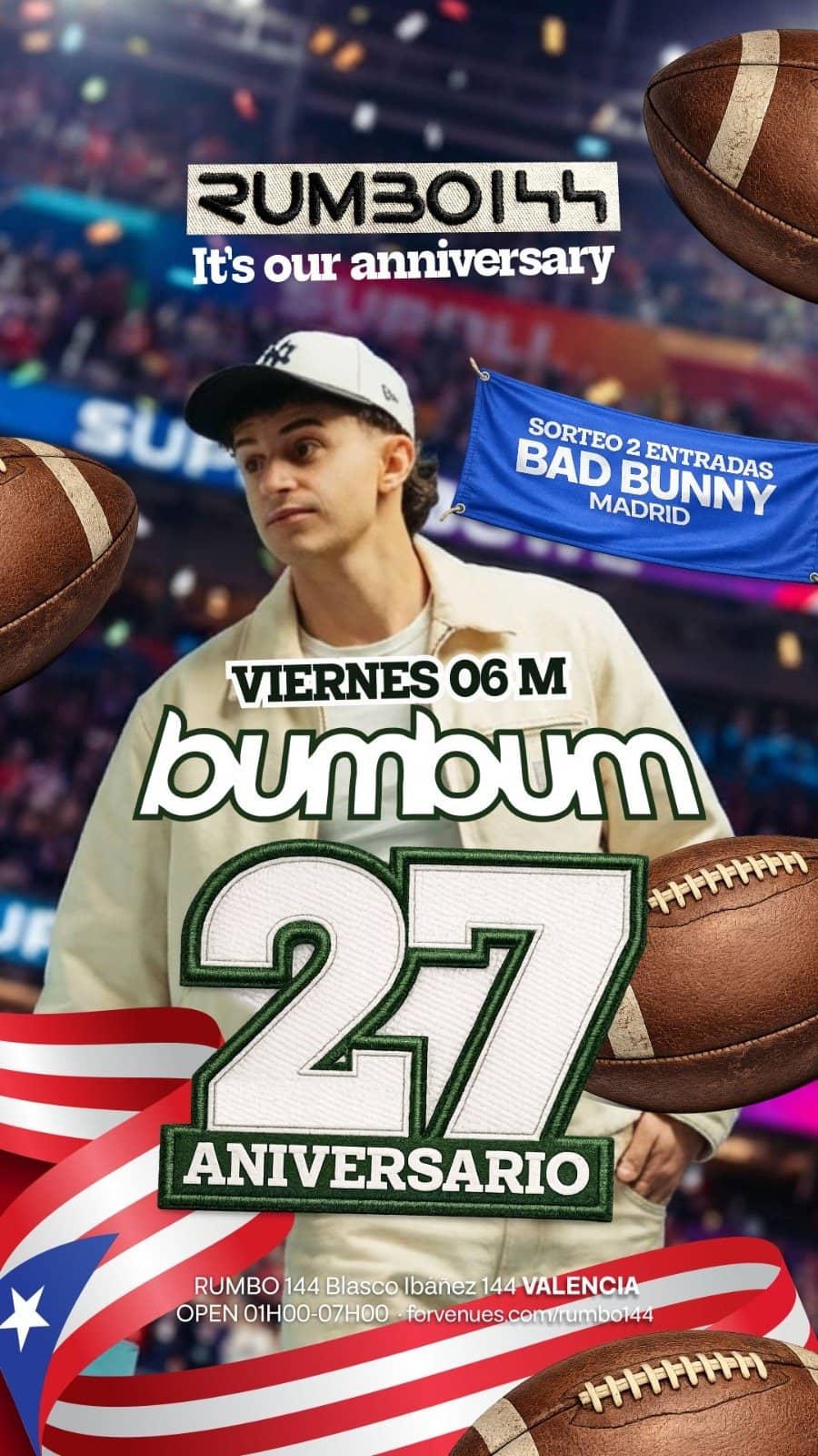 Viernes Dj Bumbum poster