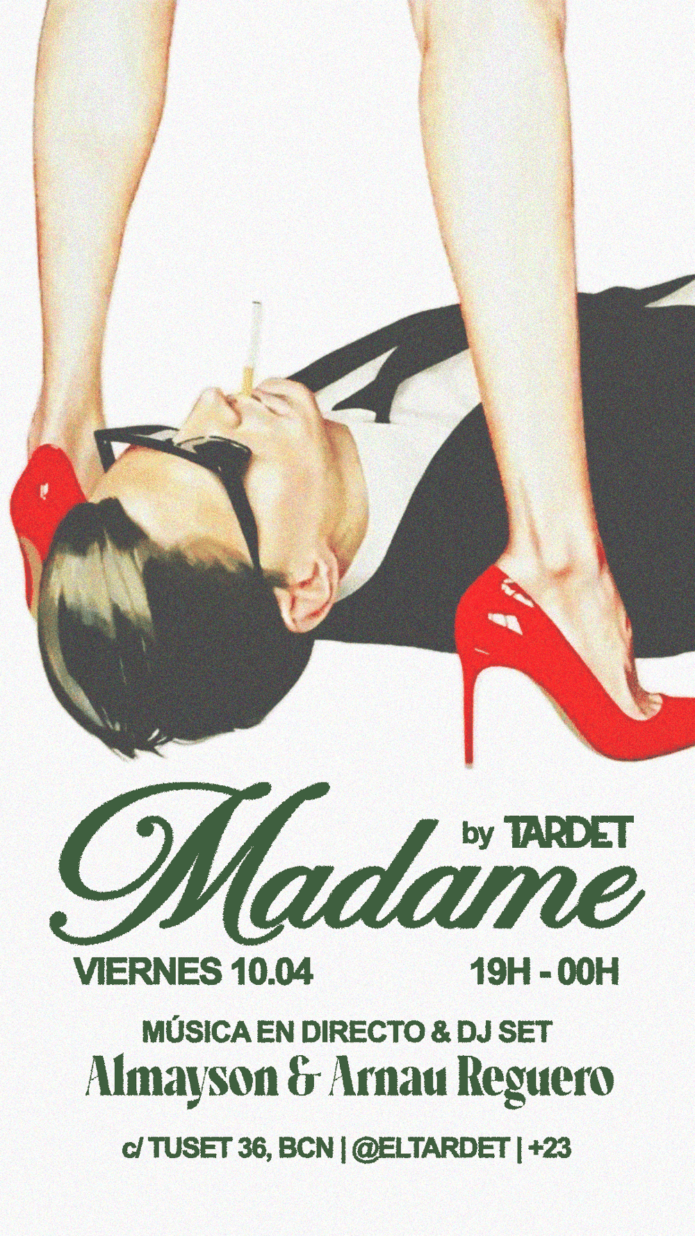 Viernes - Tardeo en Madame Tuset poster