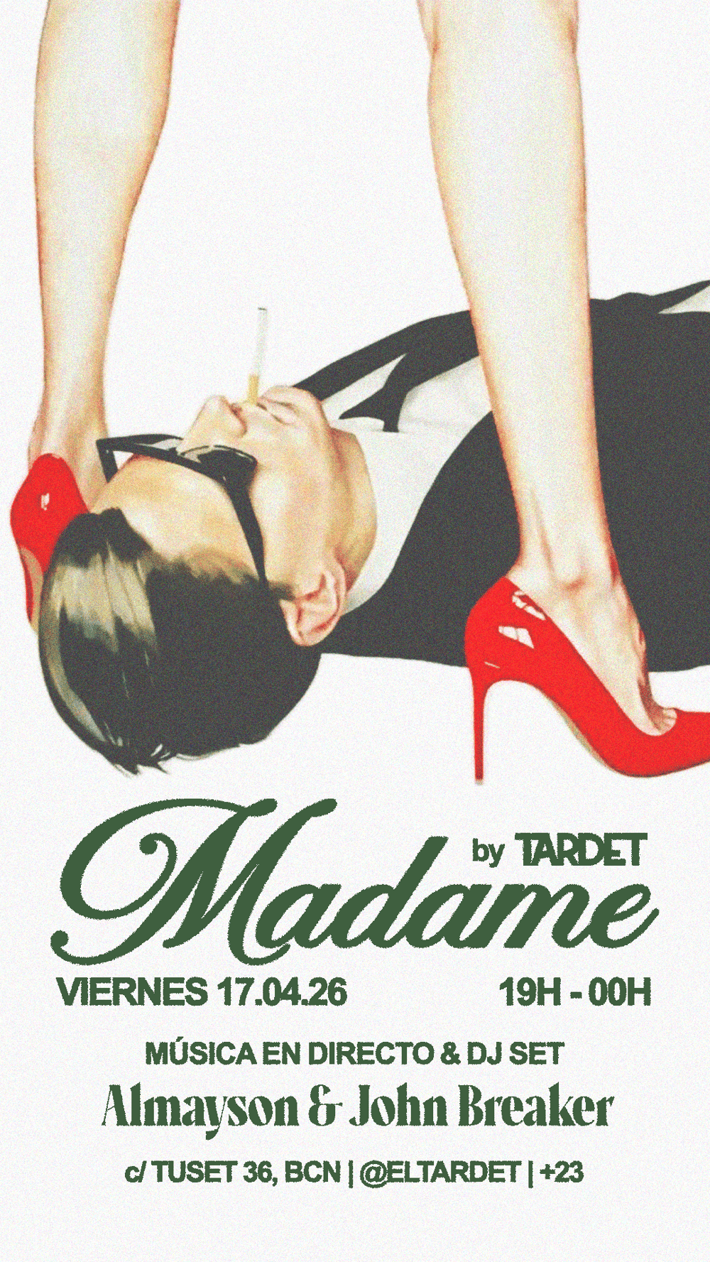 Viernes - Tardeo en Madame Tuset poster
