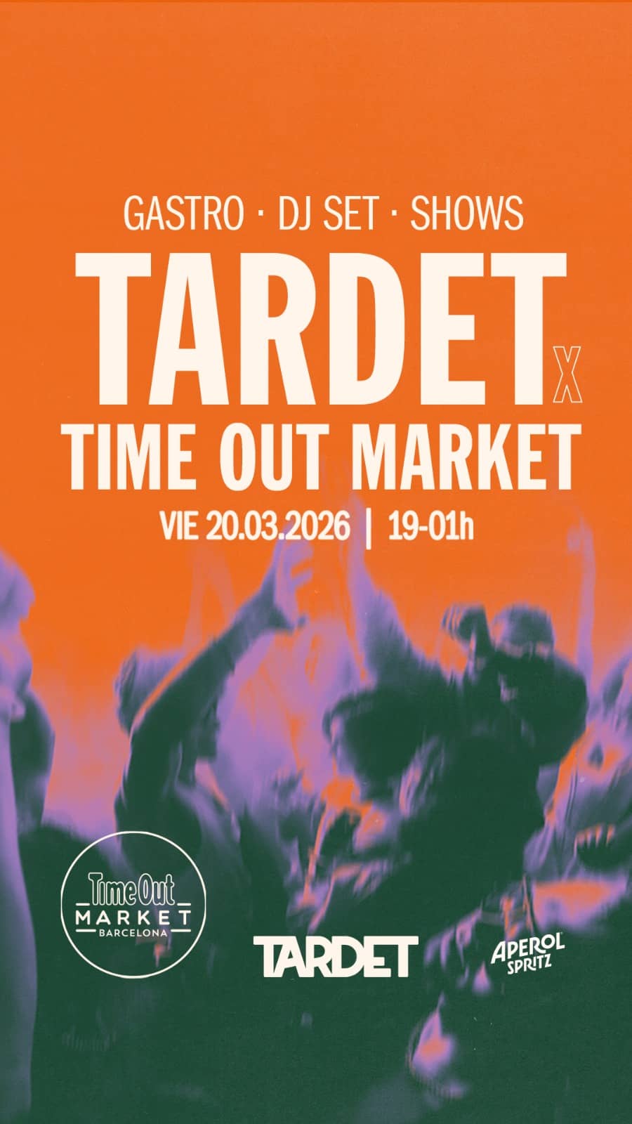 Viernes - Tardet x Time Out Market (evento Exclusivo) poster