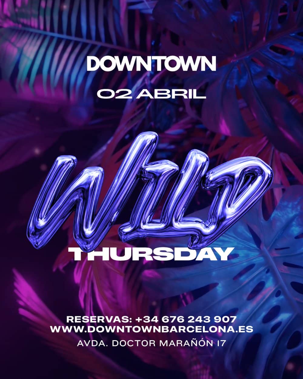 Wild Thursday - Downtown poster