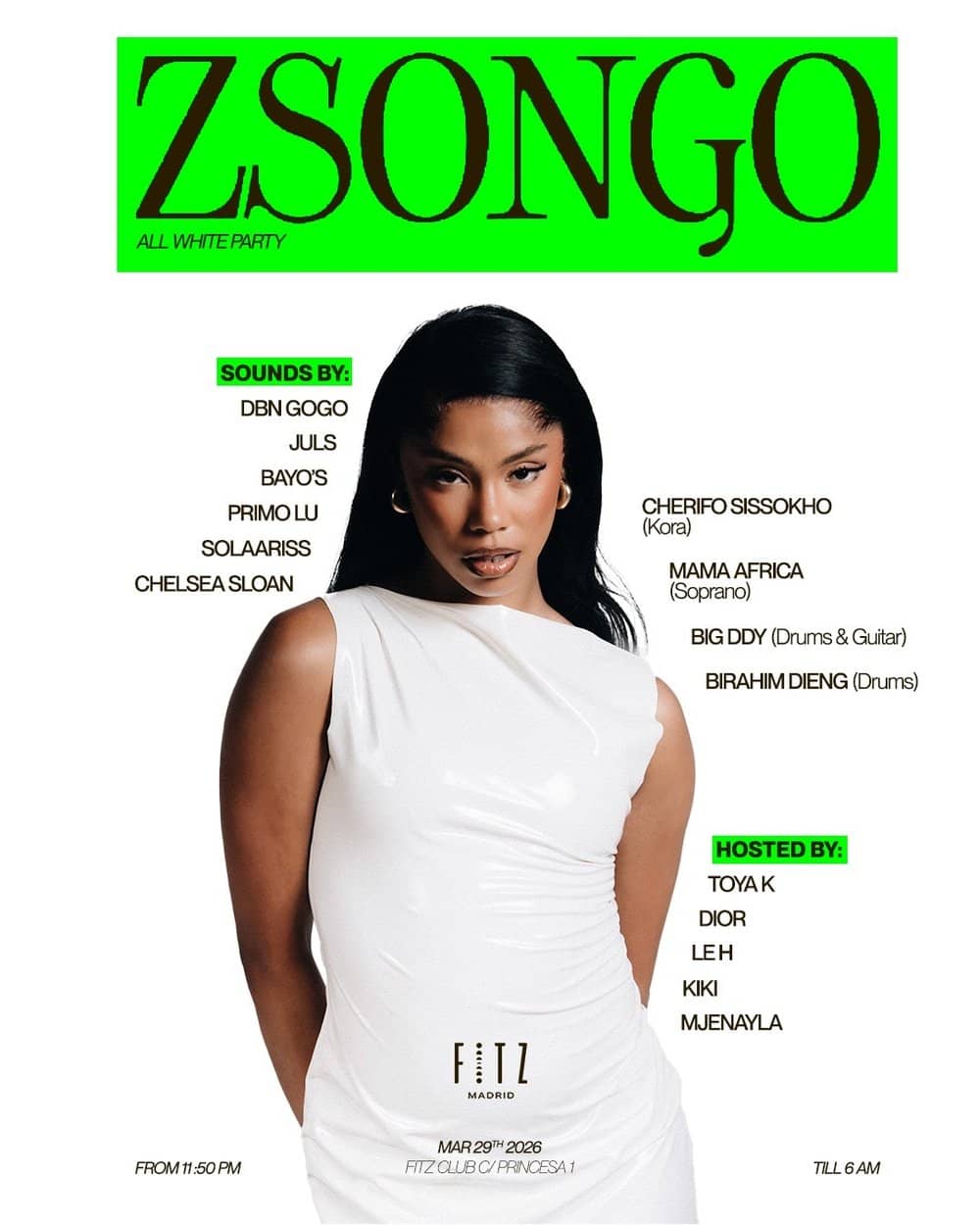 Zsongo x Fitz poster