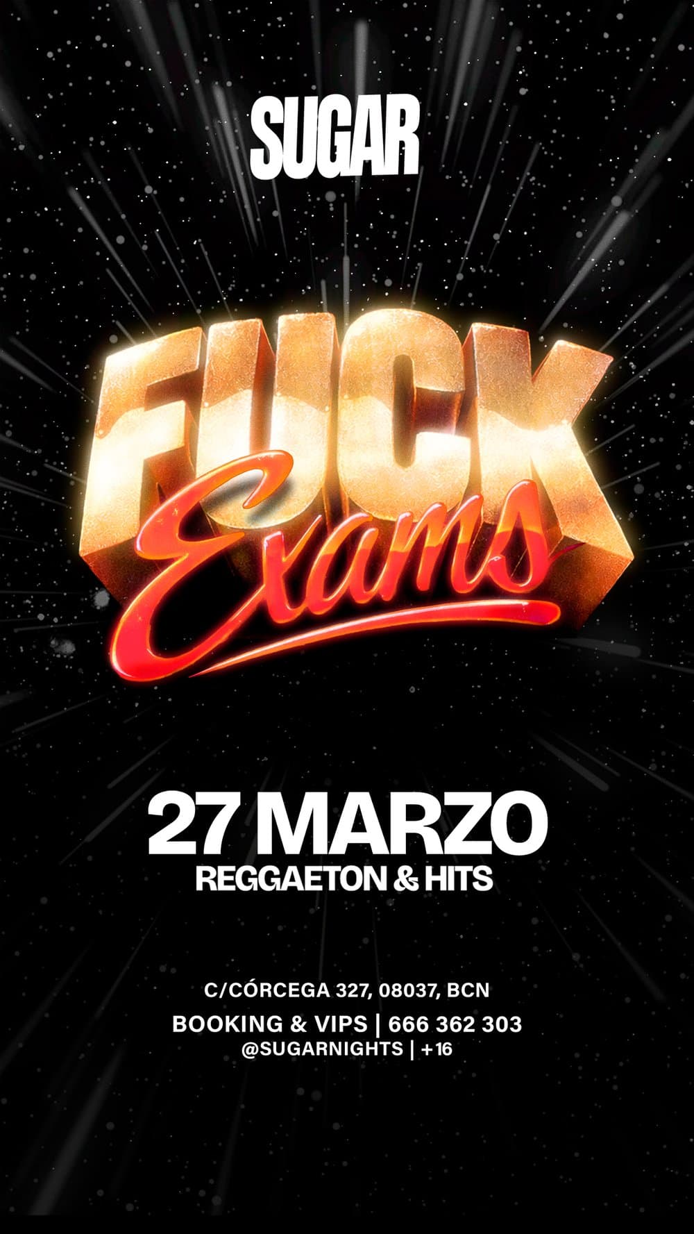 Fuck Exams - Sugar ¡sold Out!