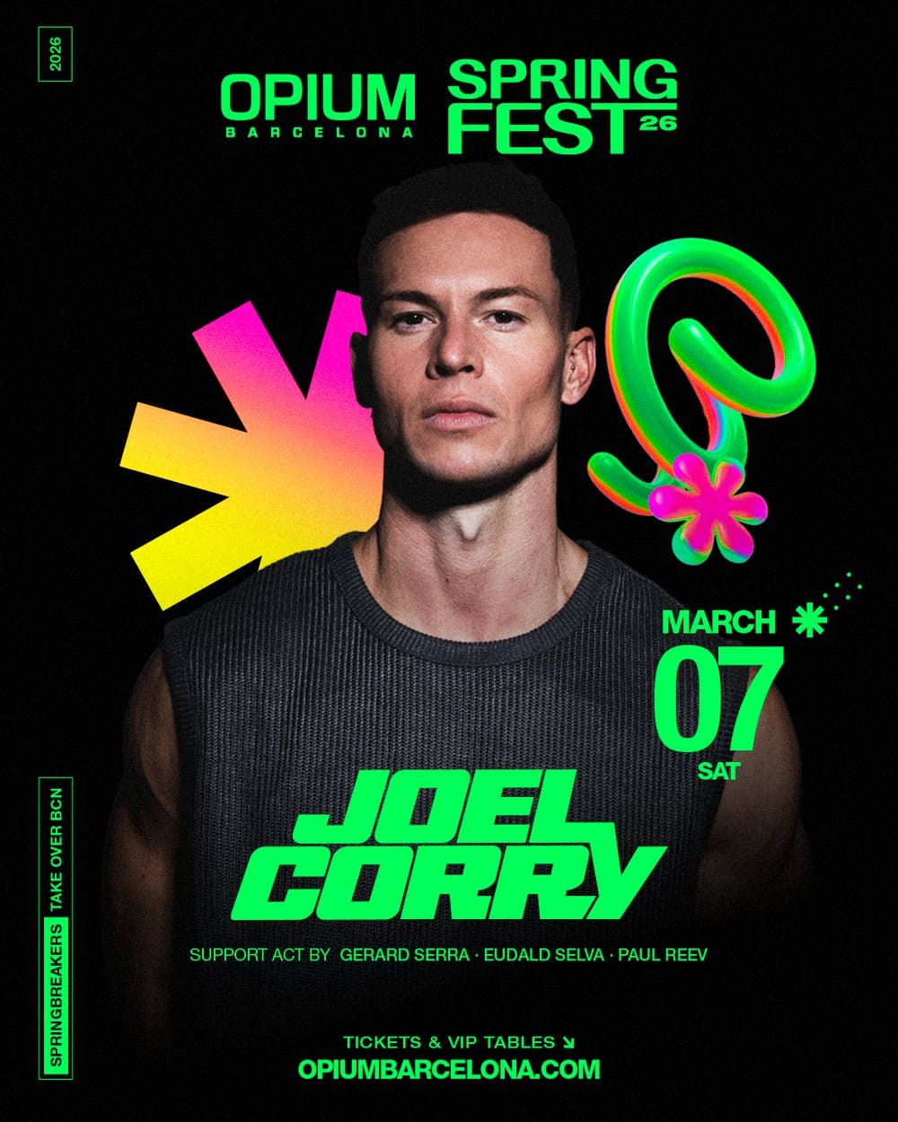 Joel Corry Springfest 2026