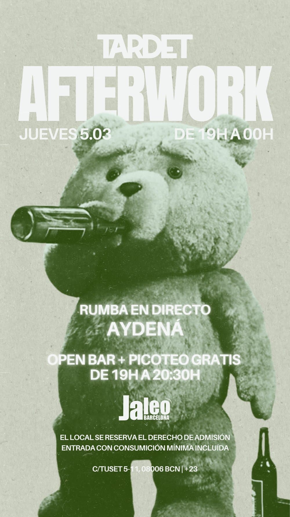 Jueves - Afterwork Jaleo