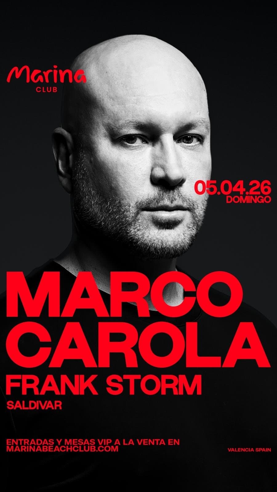 Marco Carola - Frank Storm - Saldivar - Nysok