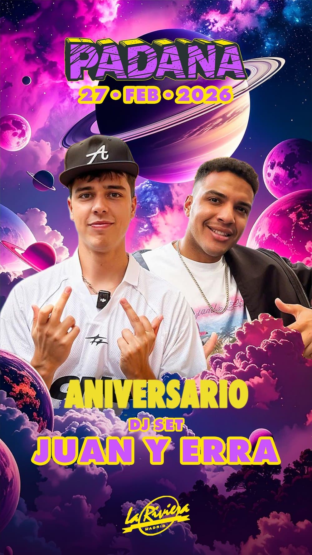 Padana 4•aniversario W/ Erra & Juan Beato