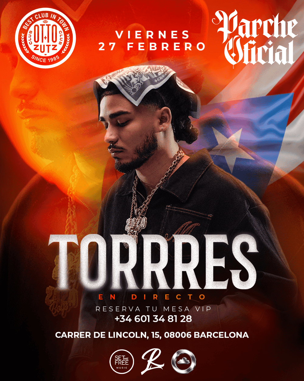 Viernes Torrres Parche X Otto